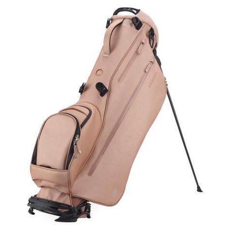 Vessel 2024 Lite Golf Stand Bag Rose Gold Golf Stand Bags, Used Golf Clubs, Golf Trolley, Trolley Bags, Golf Gloves, Shoe Bags, Under Armour Shoes, Puma X, Blue Tee