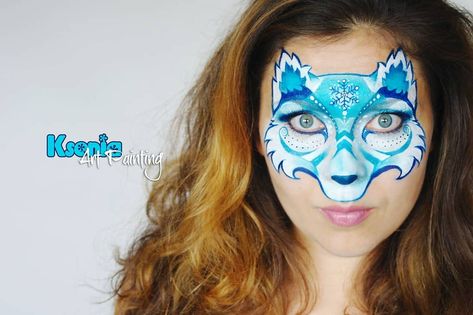 Fox Face Paint Easy, Fantastic Mr Fox Costume, Fox Face Paint, Face Paint Easy, Fox Makeup, Fair Face, Fox Tattoo Design, Eye Trends, Fox Crafts