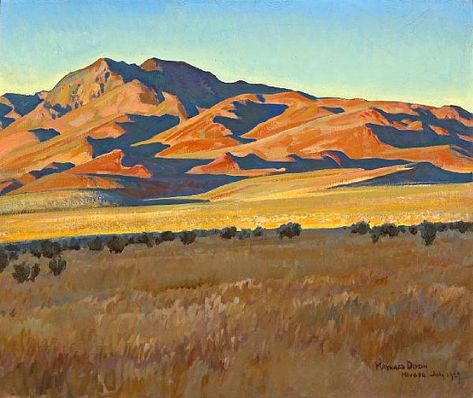 Maynard Dixon, St Louis Art, Western Landscape, Southwestern Art, Western Paintings, Sunset Light, Southwest Art, Canadian Art, Landscape Artist