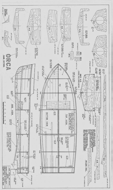 "Orca" Model Boat From JAWS ~ My Hobby Pages Boat Drawing Simple, Dory Boat, Riva Boot, Jon Boats, Wood Boat Building, Rc Boats Plans, Model Boats Building, Free Boat Plans, Wood Boat Plans