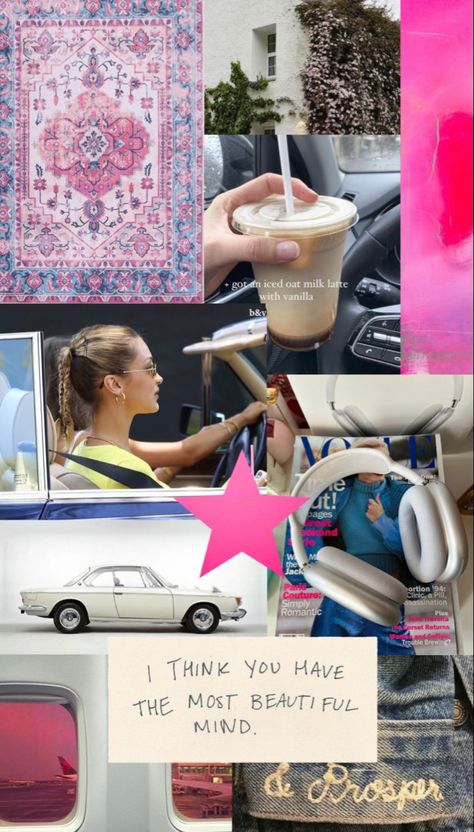 Vision Mood Board, Vision Collage, Pink Collage, Feed Goals, Background Pink, Girly Aesthetic, Malibu Barbie, Aesthetic Collage, Look Vintage