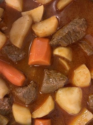 Portuguese Stewed Beef Recipe - Food.com Portuguese Beef Stew Recipe, Beef Tomato Recipe, Portuguese Potatoes, Beef And Onions, Stewed Beef, Veal Stew, Beef And Potato Stew, Beef Tomato, Steak And Onions