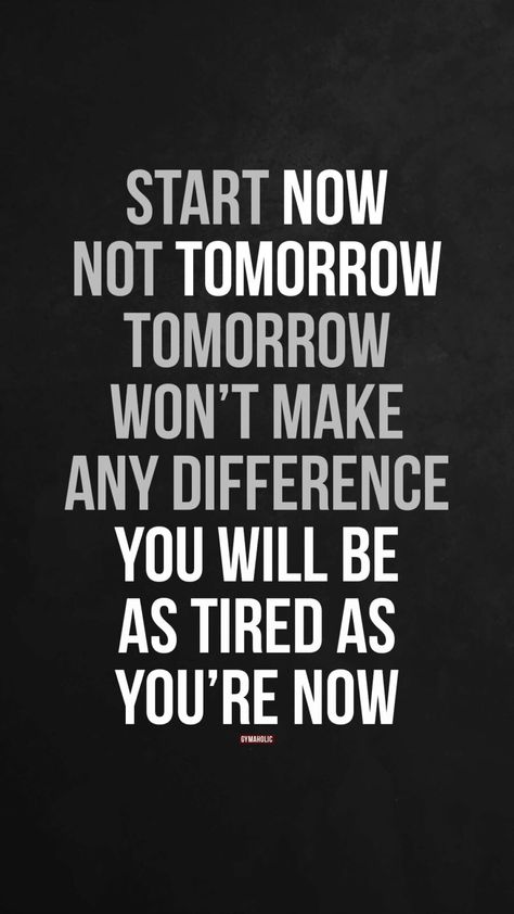 Nothing magic will happen tomorrow, you will be as tired and lazy as you are now. Just do it, you won’t regret that post-workout feeling. Just Do It Quotes, Do It Tired, Strong Mentality, 2024 Word, Successful Lawyer, Lazy Quotes, Lazy Exercise, Excuses Quotes, Happy Birthday For Her