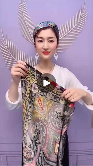 24 reactions | How To Tie a headscarf ｜ Gilr's Necktie ｜ How to wear a scarf  #scarfstyle #scarfwearing #fashiontiktok #fashion #paren #fyp #fashiontok #ootd #scarfwearing #grwm #sushitime #outfitinspo | Scarf Collection | Scarf Collection · Original audio How To Tie Head Scarf Styles, Wear A Scarf, Head Scarf Tying, Scarf Collection, Head Scarf Styles, How To Wear A Scarf, How To Wear Scarves, Neck Scarves, Scarf Styles