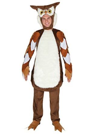 Owl Fursona, Owl Pun, Owl Costume, Owl Head, Animal Costumes, Velour Pants, Funny Birds, Diy Valentines Gifts, Brown Brown