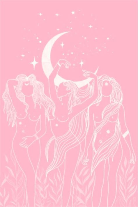 Pink Mystical Aesthetic, Goddess Background Aesthetic, Spring Witchy Wallpaper, Pink Witchy Aesthetic, Pink Witch Wallpaper, Pink Witchy Wallpaper, Pink Witch Aesthetic Wallpaper, Pink Spiritual Aesthetic, Pink Witchcraft