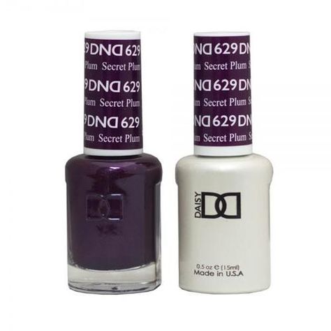 Burgundy Nail Polish, Dnd Nail Polish, Tips Nails, Luminous Nails, Reddish Purple, Dnd Gel Polish, Gel Nail Colors, Garnet Red, Burgundy Nails