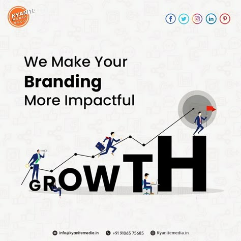 Grow Your Business With Us, Graphic Design Email Marketing, It Social Media Post, Grow Your Business Creative Ads, Boost Business, Digital Advertising Design, Creative Post, Clever Advertising, Digital Marketing Quotes