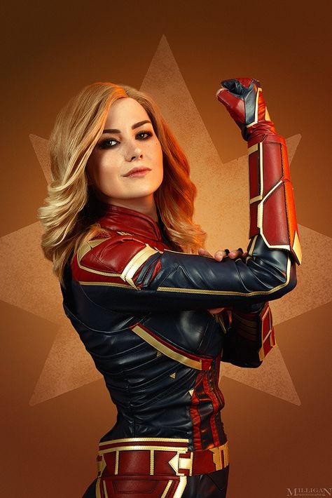 Mcu Cosplay, Ms Marvel Cosplay, Ms Marvel Carol Danvers, Cosmic Characters, Brie Larson Captain Marvel, Hashtag Instagram, Captain Marvel Carol Danvers, Marvel Photo, Carol Danvers