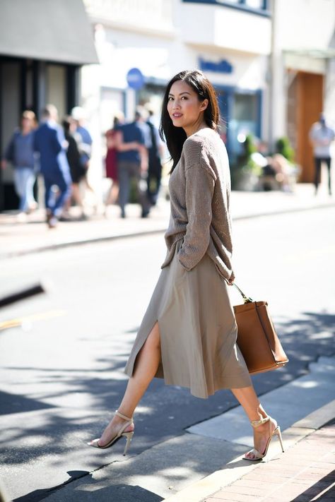 Taupe Taupe Outfit, Outfits Dress, Women Fashion Edgy, Grunge Look, Fall Outfits For Work, Classy Work Outfits, Business Outfit, Looks Chic, Grunge Style