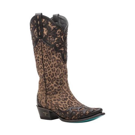 Make just the right amount of fuss in the Lilly boot with elegant overlay/underlay in true western fashion that never goes out of style. Letting the quality leathers take center stage, this modern take on a retro classic asserts luxury with just the right amount of interest in the updated scalloped top, and hints of intricacy at the collar, heel counter and toe. Dress it up or have some fun with the Cat’s Meow and Burnt Caramel colorways My 1st Rodeo, New Boot Goofin, Hippy Girl, Cute Cowgirl Boots, Boots 2022, Lane Boots, Mens Cowboy Hats, Leopard Print Boots, Leopard Boots