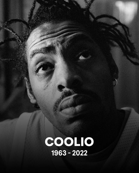 RIP Coolio 🕊 The Los Angeles rapper has passed away at the age of 59. #coolio #gangstasparadise #cooliogangstasparadise #ripcoolio Coolio Rapper, English Singers, Gangsta's Paradise, Gone Too Soon, American Culture, September 28, August 1, Thug Life, In Peace