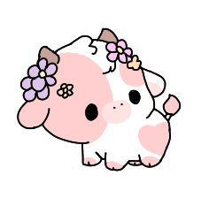 Cute Cow Animation, Cute Pink Animals Drawing, Cute Kawaii Cow Drawing, Cute Cow Pictures Cartoon, Pink Cute Doodles, Cute Pink Drawing Aesthetic, Cute Cows Cartoon, Cute Pink Drawings Easy, Cow Drawings Easy