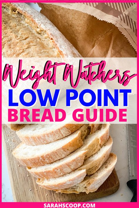 Ww Bread Recipe, Low Points Weight Watchers, Low Calorie Bread, Weight Watchers Tips, Weight Watchers Meal Plans, Weight Watchers Snacks, Weight Watchers Recipes Desserts, Bread Maker Recipes, Weight Watchers Smart Points