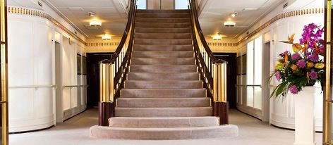 The Royal Yacht Britannia | Scotland's Best Visitor Attraction Royal Yacht Britannia, Royal Yacht, Scotland Tours, Official Residence, Yacht Interior, Royal Residence, British Monarchy, Windsor Castle, Grand Staircase