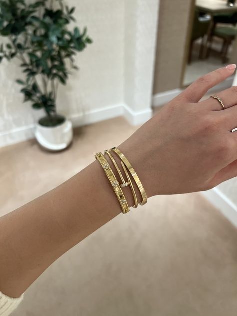 Cartier Small Love Bracelet, Cartier Stack, Arm Stack, Visiting London, Wedding Ring Sizes, Cartier Bracelet, Fingers Crossed, Cartier Jewelry, Love Bracelet