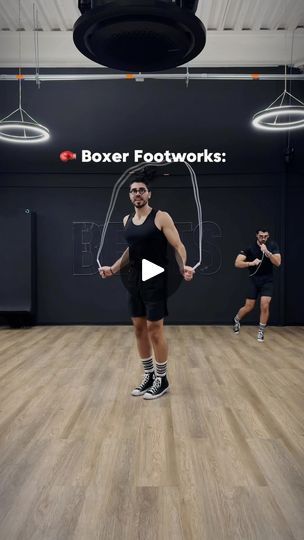 402K views · 18K reactions | 🥊 TOP 3 Boxer Footworks. Breakdown 👇

1. Toe to Toe 
2. Heel to Heel 
3. Toe to Heel 

As simple as that ;) 

👉 Rope & Coaching by @timelessjump 

#jumprope #skipping #boxing #boxer | Always Ghadi Jumpman Jump Rope, Boxing, Coaching, Heels, On Instagram, Instagram