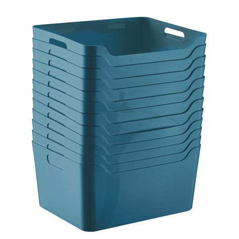 NEW Large Plastic Storage Bins, Student Storage, Shoe Bin, Stem Lab, Organization Closet, Storage Totes, Bin Storage, Toy Storage Bins, Pantry Organizers