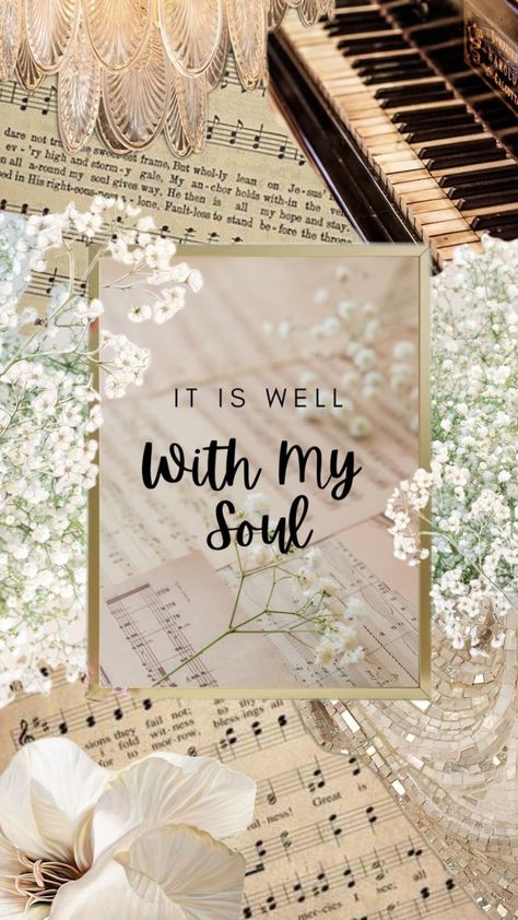 it is well with my soul #christian #Jesus #god #bibleverse #wellwithmysoul #neutral #bible He Restores My Soul Wallpaper, Soul Wallpaper, He Restores My Soul, Phone Decor, It Is Well With My Soul, Neutral Wallpaper, Verses Wallpaper, Bible Verse Wallpaper, It Is Well