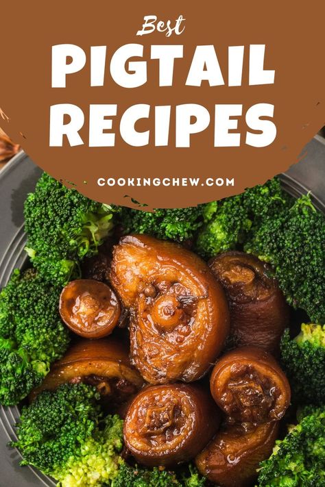 Pig Tails Recipe Southern, Pigs Tail Recipe, Pig Tails Recipe, Pork Tail Recipes, Pig Tail Recipes, Pigs Ears Recipe, Pigfeet Recipes, Pigtail Recipes, Best Jamaican Rice And Peas Recipe