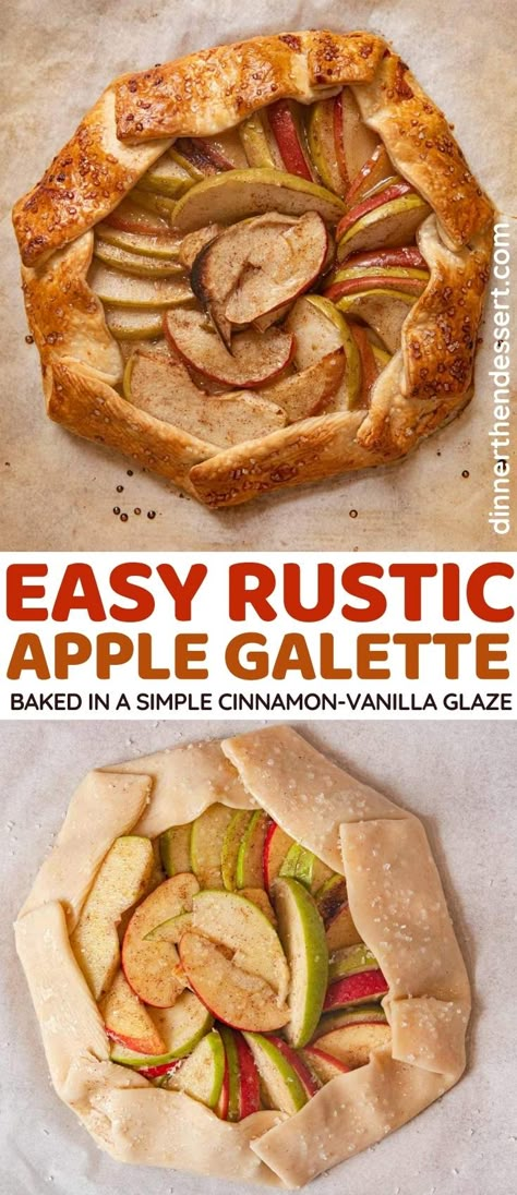 Rustic Pie Crust, Rustic French Apple Tart, Apple Tart Recipe Easy, Rustic Apple Galette, Simple Apple Tart, Apple Galette Recipe, Pie Crust Dessert, Rustic Apple Tart, Ready Made Pie Crust