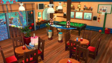 H2o Just Add Water, H2o Mermaids, Minecraft Survival, Sims House, Sims 4, Juice, Cafe, Water