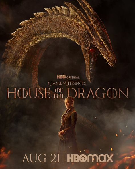 (3) House of the Dragon on Twitter: "The age of dragons is here. August 21 on @HBOMax. #HouseoftheDragon https://t.co/tN0JD2JO9A" / Twitter