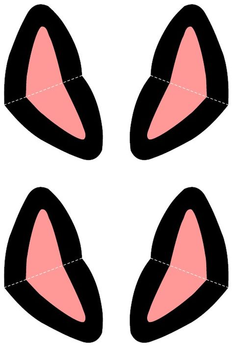 You'll be the "Cat's Meow" at the Halloween Parade with these Printable Black Cat Ears. Just pair them up with a black leotard, a tail and some face paint. Cat Ear Template, Ear Template, Diy Cat Ears, Preschool Pets, Black Cat Ears, Cats Tumblr, Easy Kids Crafts, Sam And Cat, Halloween Parade