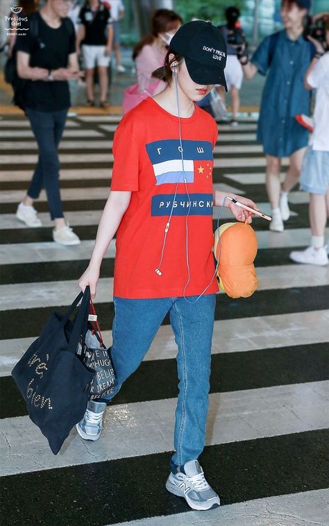 Gosha x New Balance 990v3 990 V3 Outfit, Aoa Mina, New Balance 990v3, New Balance 990, Pink Fashion, New Balance, Korean Fashion, Style Inspiration, On Twitter