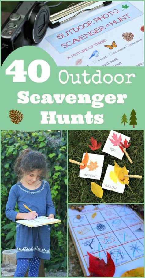 40 Outdoor Scavenger Hunts for Kids with free printables! - Edventures with Kids Classroom Scavenger Hunt, Boutique Crafts, Outside Activities For Kids, Islam Symbol, Games For Kids Classroom, Outdoor Learning Activities, Quran Mp3, Flower Kids, Backyard Activities