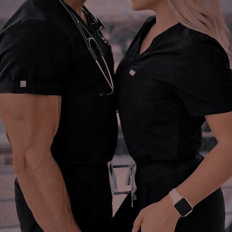 Doctor Nurse Couple, Nurse Couple Aesthetic, Hot Doctor Aesthetic, The Fake Mate Lana Ferguson, The Fake Mate Lana Ferguson Aesthetic, Surgeon Couple, The Fake Mate, Nurse And Doctor Couple, Doctor Couple Aesthetic