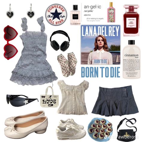 Lana Born To Die, Ldr Outfit, Lana Concert, Fashion Definition, Lana Del Rey Tour, Cutesy Clothes, Americana Outfits, Lana Del Rey Outfits, Lana Del Rey Concert