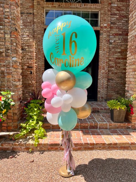 Balloon Ideas, Custom Balloons, Balloon Columns, Balloon Art, Balloon Bouquet, Birthday Gift Ideas, Quince, Sweet 16, Cricut Projects