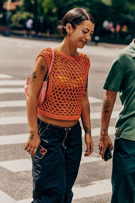 90s And 00s Fashion, Inspiration For Women, New York Fashion Week Street Style, The Best Street Style, Street Style Summer, Style Looks, Best Street Style, Spring Street Style, Spring 2023