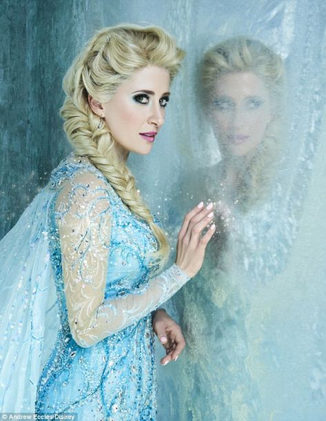 Here they are: Official cast portraits for Frozen the Musical were released on Friday (Caissie Levy as Elsa, pictured) Frozen On Broadway, Frozen Musical, Elsa Cosplay, Broadway Costumes, Frozen Pictures, Frozen Costume, Frozen Movie, Disney Cosplay, Queen Elsa