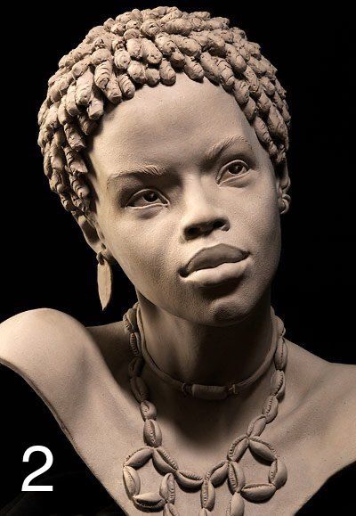 From #meds100heads 3d Karakter, Figurative Kunst, Famous Sculptures, St Brigid, Afrique Art, Afrikaanse Kunst, Figurative Artists, Portrait Sculpture, Stone Sculpture