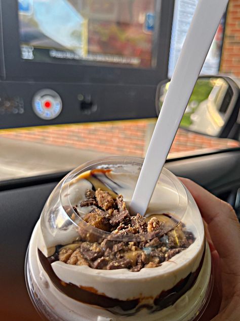 Reese’s Cup Sonic Blast w/ Reese’s PB Sauce & Hot Fudge Sonic Blast, Hot Fudge, Fudge, Sonic, Sauce