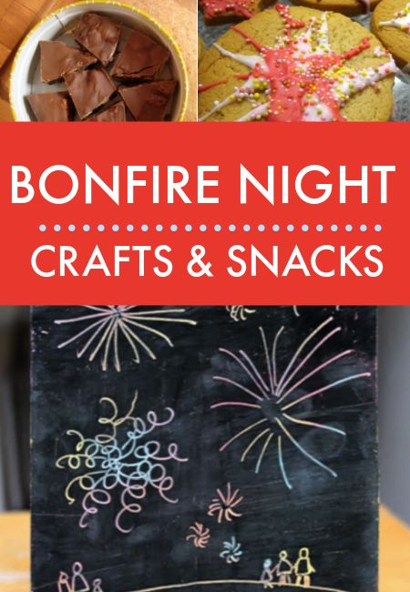 Easy Bonfire Night crafts and recipes for children - NurtureStore Bonfire Craft Ideas, Bonfire Night Recipes, Firework Crafts, Bonfire Night Crafts, Kindness Advent Calendar, Recipes For Children, Alternative Advent Calendar, Bonfire Night Food, Advent Calendar Printable