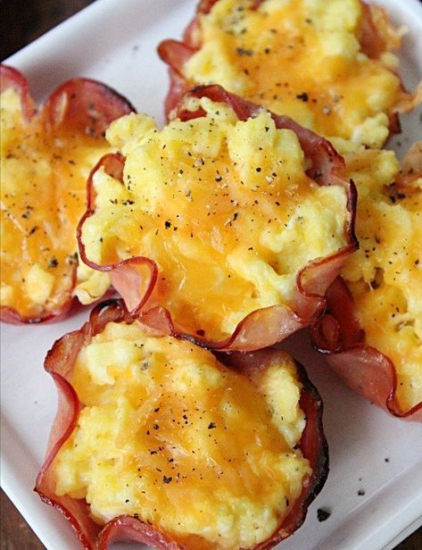 Egg Cups Recipe, Liver Care, Ham And Eggs, Vegan Muffins, Makanan Diet, God Mat, Breakfast Brunch Recipes, Egg Cups, Breakfast Dishes