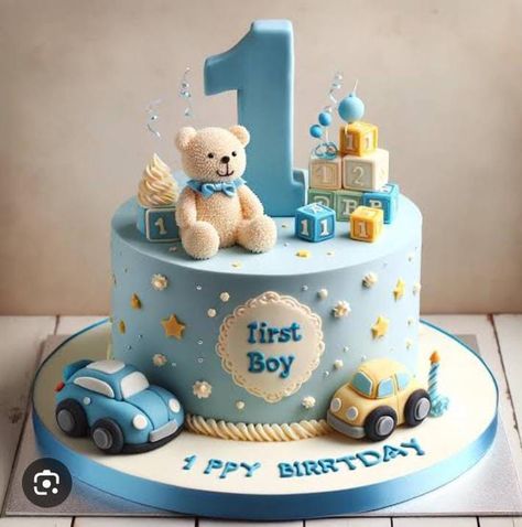 1 Year Boy Birthday Cake, 1st Birthday Cake Designs For Boys, 1rst Birthday Boy, Cake For Baby Boy 1 Year, 1 Birthday Cake Boy, 1year Birthday Cake, Birthday Cake 1 Year Boy, Cake For 1 Year Boy, 1 Year Baby Boy Birthday Decoration