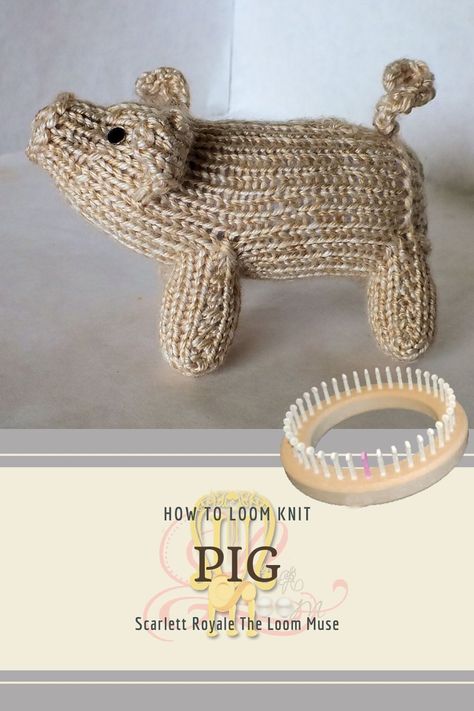 Christmas Loom Knitting Projects, Straight Loom Knitting Projects, Loom Animals Free Pattern, Yarn Loom Projects, Long Loom Knitting Projects, Loom Knitting Sweater, Crochet Loom Projects, Look Knitting Projects, Loom Knit Toys