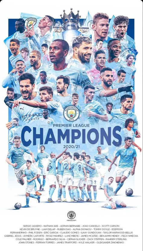 Manchester City Wallpaper, Gabriel Jesus, Sports Design Ideas, Caroline Wozniacki, Manchester City Football Club, Sports Design Inspiration, مانشستر سيتي, League Champions, Premier League Champions