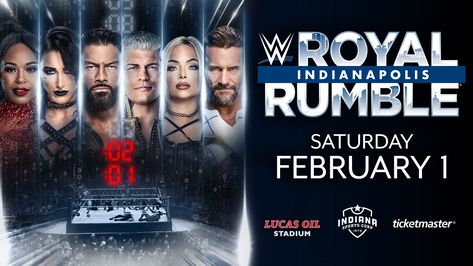 REGISTER NOW! Royal Rumble Wwe Survivor Series, Wwe Live Events, Lucas Oil Stadium, Wwe Royal Rumble, Wwe Tna, Best Instagram Photos, Survivor Series, Wwe World, Royal Rumble