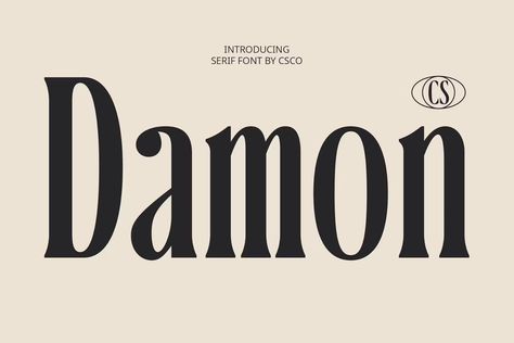 CS Damon – Condensed Font, Serif ft. condensed & elegant - Envato Elements Envato Fonts, Font App, Editorial Layouts, Font Serif, Art Deco Font, Condensed Font, Classic Branding, Deco Font, Elegant Serif Fonts