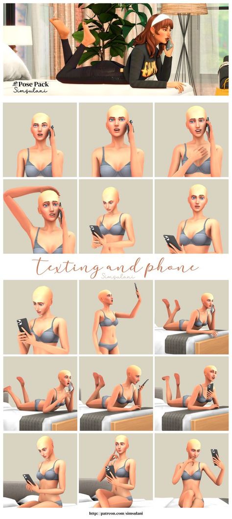 sims 4, phone, texting, adult sims, simsulani, pose pack, ts4 cc, poses Pose Pack Sims 4, Phone Poses, 15 Poses, Mode Poses, Sims 4 Couple Poses, Sims 4 Stories, Sims Background, Sims Stories, Sims 4 Black Hair