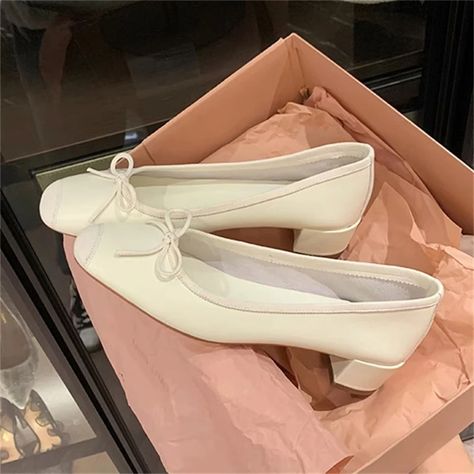 16.76US $ 55% OFF|Fashion Design Silk Ballerinas Women Pumps Slip on Loafers Round Toe Square Heels Bowknot Casual Spring Autumn Shoes| |   - AliExpress Embroidery Flats, Autumn Shoes, Square Heels, Womens Mary Janes, Types Of Heels, Spool Heel, Mary Jane Shoes Womens, Slip On Loafers, Leather Shoes Men