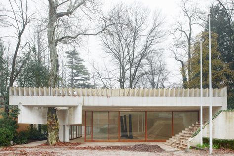 Nordic Pavilion in Venice. Image ©  Åke E:son Lindman Nordic Pavilion, Sverre Fehn, Nordic Architecture, Styl Hampton, Pavilion Architecture, Scandinavian Architecture, Alfred Stieglitz, Venice Biennale, Residential House