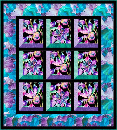 Windowpane Quilt, Quilt Big, Dragon Family, Attic Window, Bright Quilts, Quilt Fabrics, Stained Glass Birds, Unicorn Pattern, Art Printables