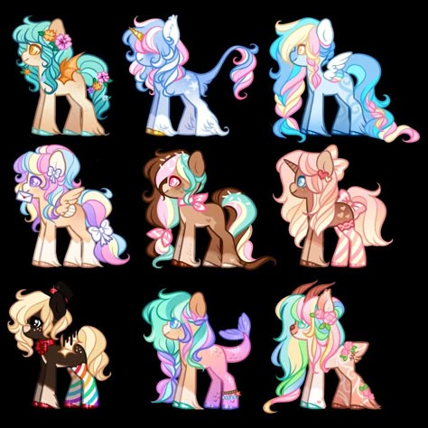 Mlp Non Pony Oc, Mlp Oc Adopt, Mlp Adoptables, Pony Town Base, Pony Adopt, Pony Oc Ideas, Mlp Adopts, Mlp Designs, Mlp References