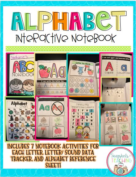 Letter mastery is key in kindergarten. This alphabet interactive notebook provides lots of activities to help your students master each letter. Alphabet Journal Kindergarten, Prek Interactive Notebook, Alphabet Interactive Notebook, Kindergarten Interactive Notebooks, Interactive Alphabet Notebooks, Prek Reading, Alphabet Journal, Nursery School Activities, Alphabet Notebook